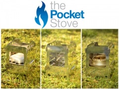 The Pocket Stove - Stainless Steel (Inc Trivet)